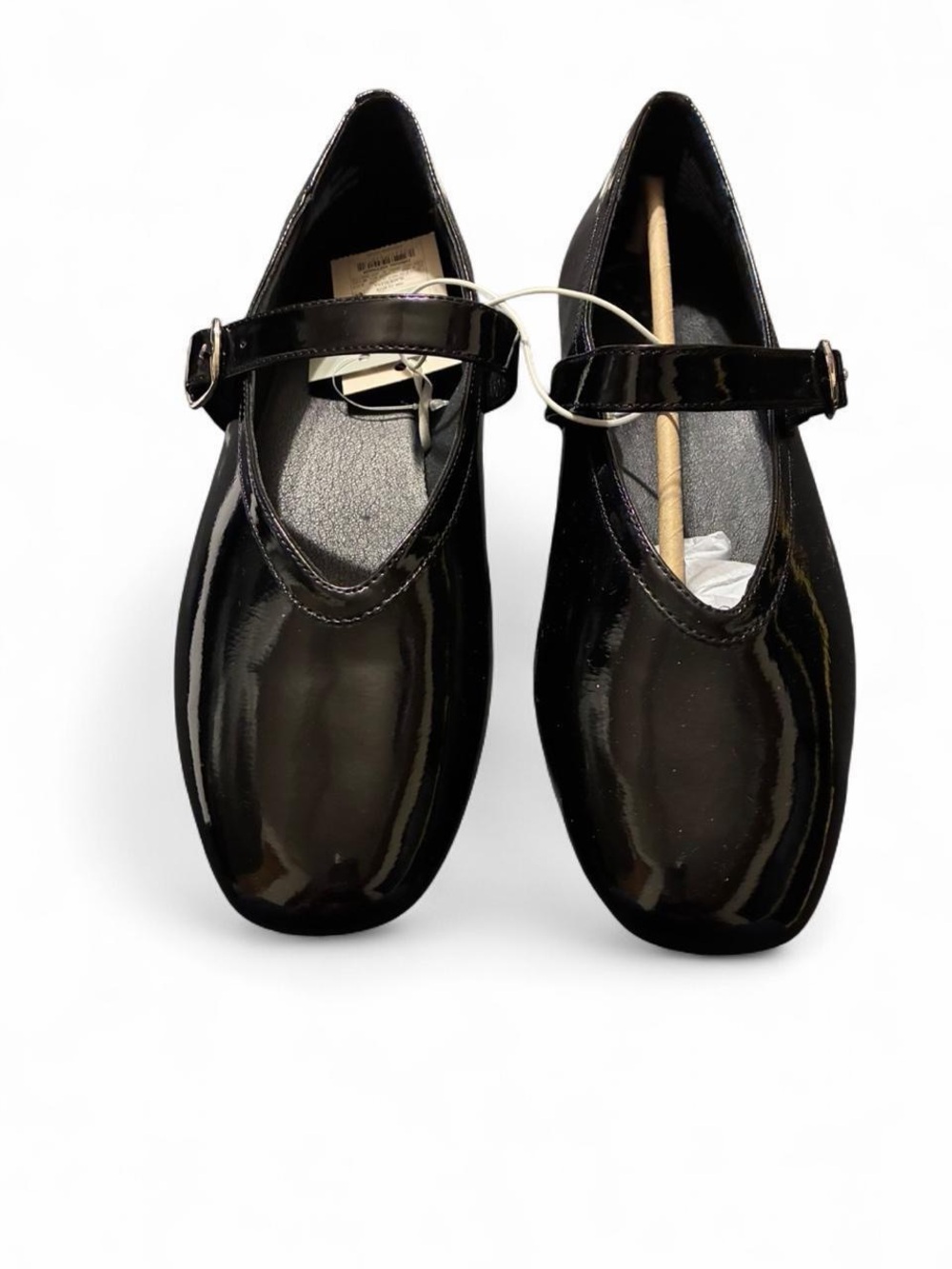 Black Patent Elena Jane Flats - Women